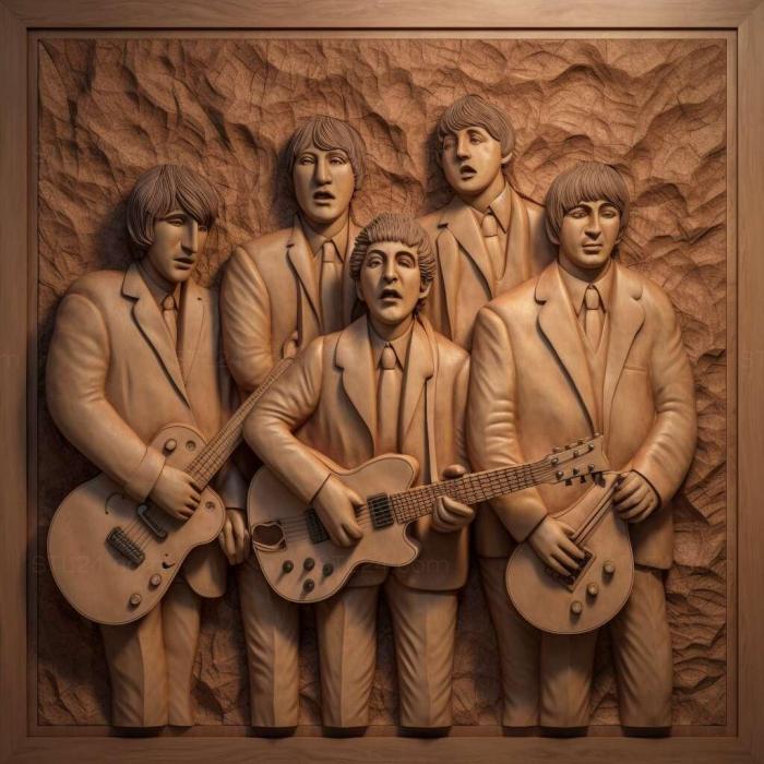 Characters (The Beatles 3, HERO_127) 3D models for cnc